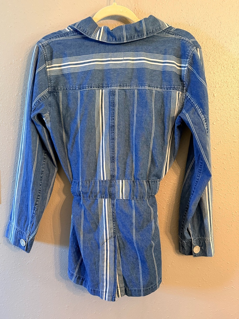 J. Crew NWT Belted Denim Jacket Small - Picture 3 of 7
